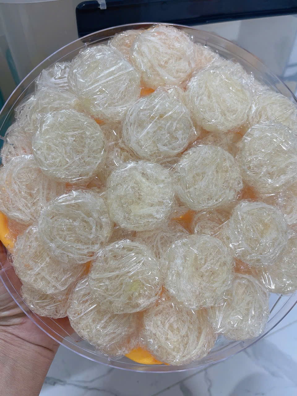 Yến viên tròn tiện lợi làm từ sợi yến ngắn (100g)